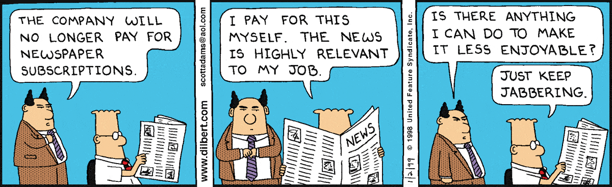 Dilbert Cartoon